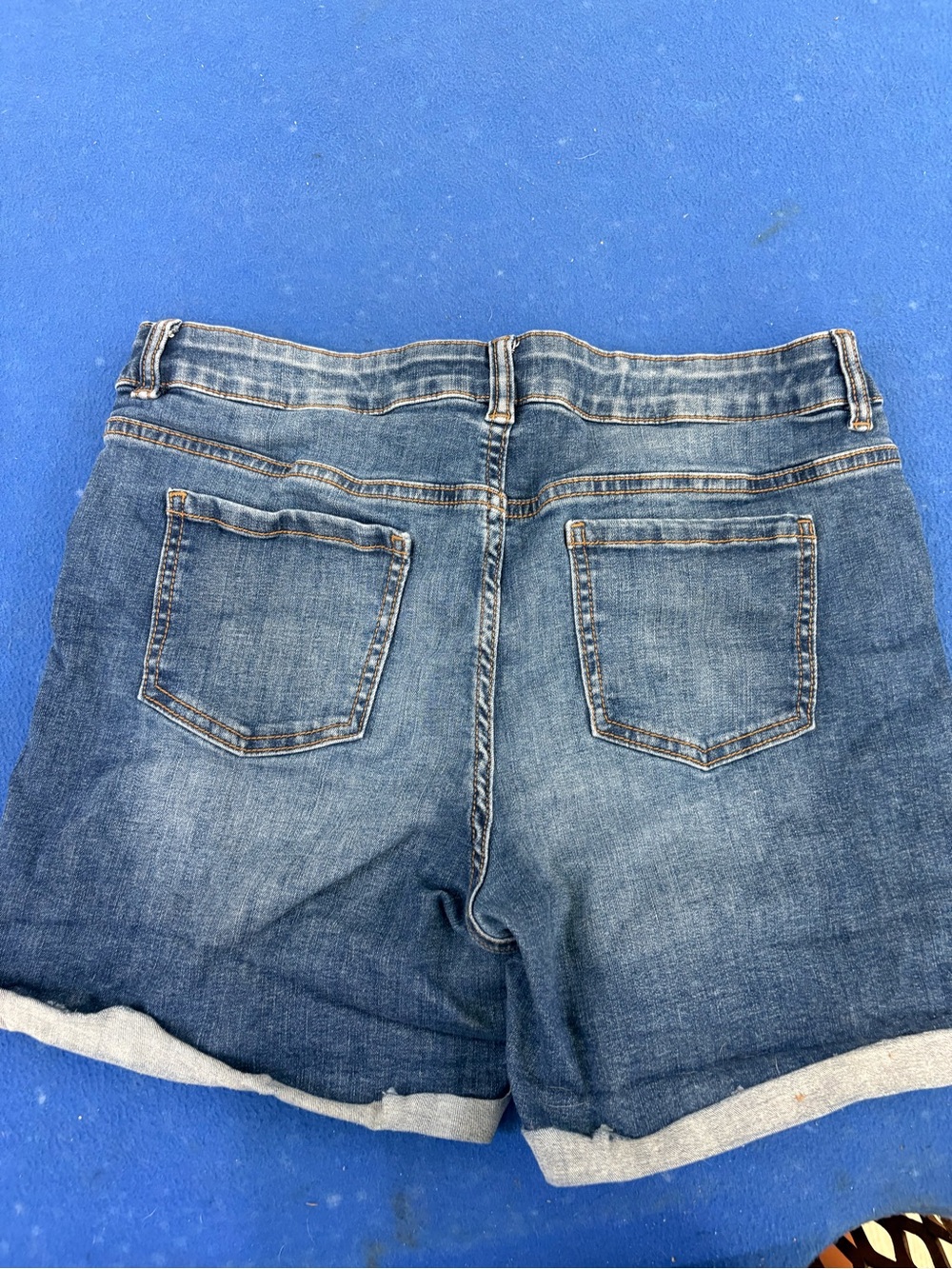Classic Blue Denim Women’s Shorts